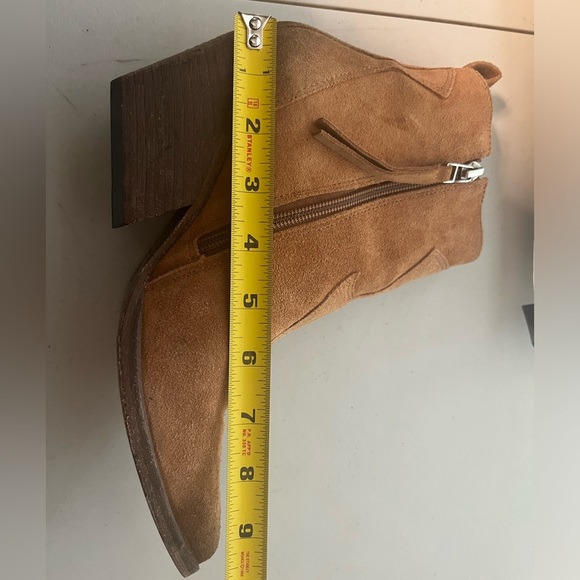 GOLO Lasso Western Revival Boho Suede Snip Toe Ankle Boots - Picture 16 of 16